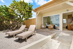 Woonvoorbeeld Oceanfront Cabana, zeezicht