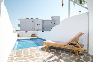 Woonvoorbeeld Suite met privezwembad