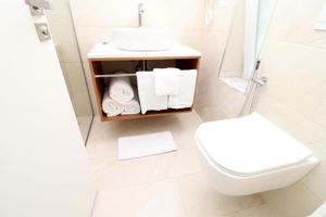 Woonvoorbeeld Familiekamer met bergzicht