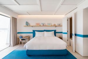 Woonvoorbeeld 2-persoonskamer Deluxe (Tuin- of Zijzwembad zicht)