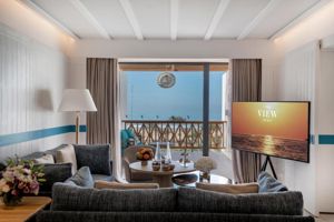 Woonvoorbeeld 2-persoonskamer Deluxe (Tuin- of Zijzwembad zicht)