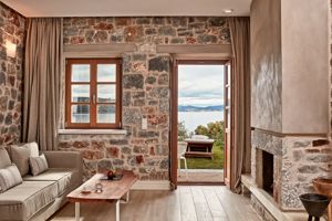 Woonvoorbeeld Junior Suite met privezwembad, zeezicht