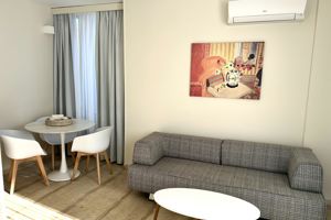 Woonvoorbeeld 2-kamerappartement met tuinzicht