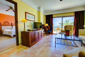 Woonvoorbeeld suite met zeezicht