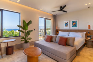 Woonvoorbeeld 2-persoonskamer Loft Standaard Zeezicht