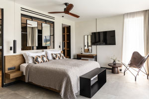 Woonvoorbeeld Eiland Suite met privezwembad