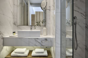 Woonvoorbeeld standaardkamer Deluxe Landzicht