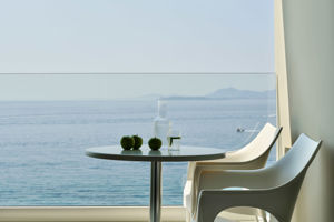 Woonvoorbeeld standaardkamer Deluxe Zeezicht