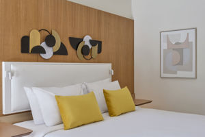 Woonvoorbeeld standaardkamer Deluxe Zijzeezicht