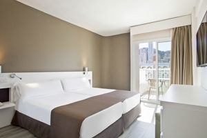 Woonvoorbeeld 2-persoonskamer pelicanos