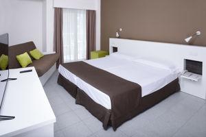 Woonvoorbeeld Famileikamer met balkon