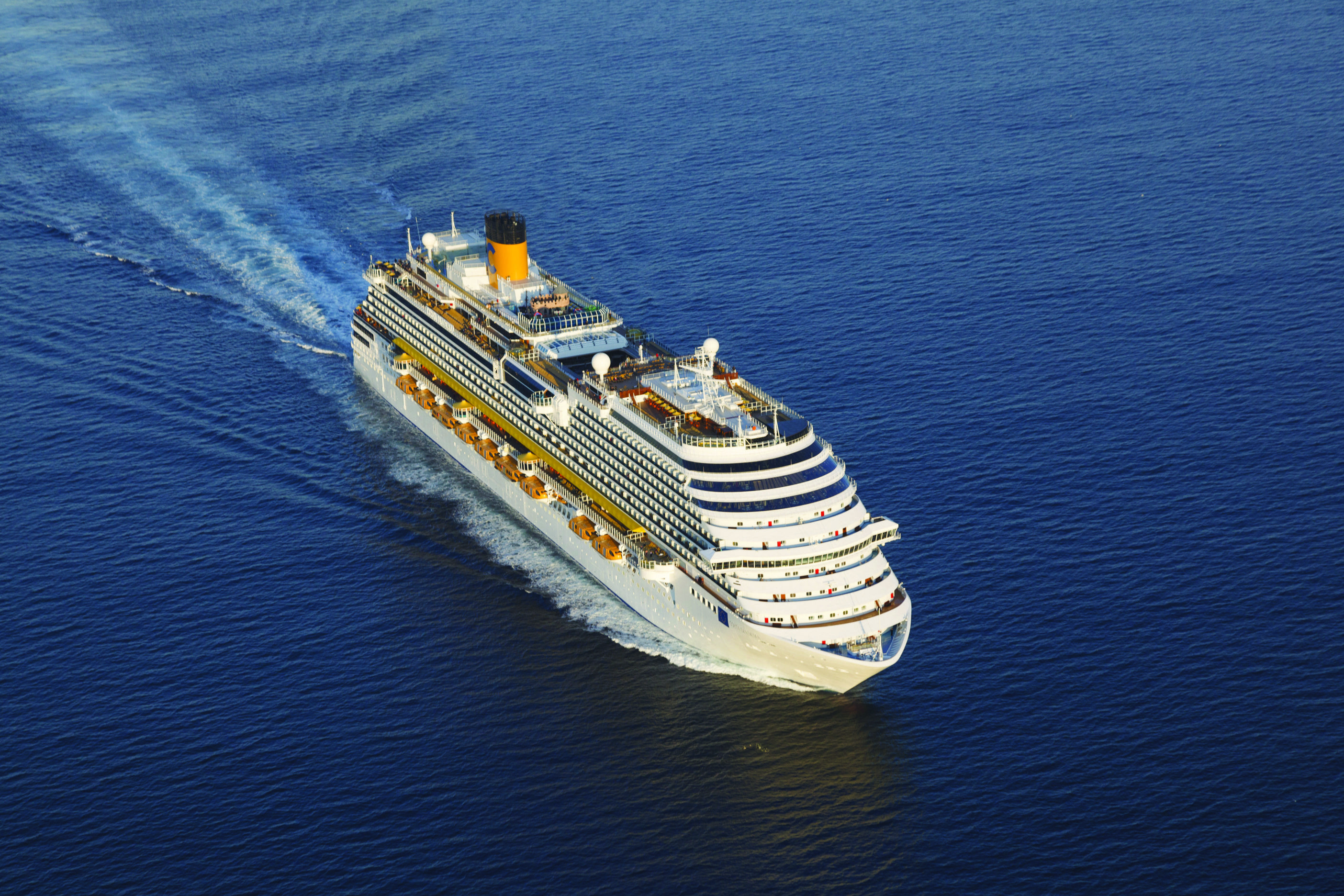 Cruise van Italië naar Rio de Janeiro