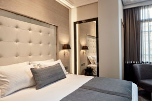 Woonvoorbeeld Junior suite met uitzicht binnenplaats