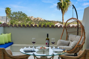 Woonvoorbeeld 2-persoonskamer deluxe met uitzicht op Acropolis