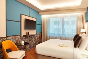 Woonvoorbeeld superiorkamer stadszicht