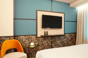 Woonvoorbeeld superiorkamer stadszicht