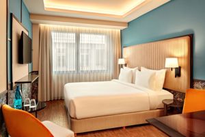 Woonvoorbeeld superiorkamer stadszicht