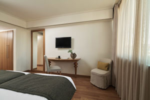 Woonvoorbeeld superiorkamer met stadszicht