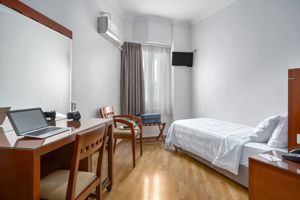 Woonvoorbeeld eenpersoons standaardkamer