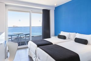 Woonvoorbeeld standaardkamer zeezicht