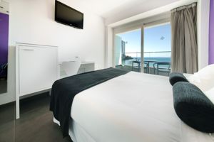 Woonvoorbeeld standaardkamer zeezicht