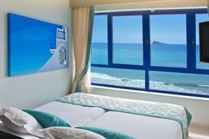 Woonvoorbeeld standaardkamer zeezicht