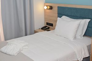 Woonvoorbeeld eenpersoons superiorkamer
