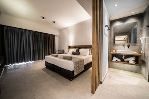 Woonvoorbeeld superiorkamer swim-up