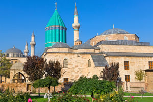 Sfeerimpressie Mevlana Museum Konya