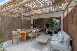 Woonvoorbeeld 3-kamerappartement Luxury, tuinzicht