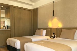 Woonvoorbeeld standaardkamer met zeezicht