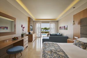 Woonvoorbeeld juniorsuite beachfront swimup