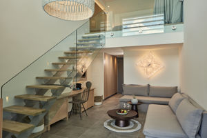 Woonvoorbeeld junior suite loft