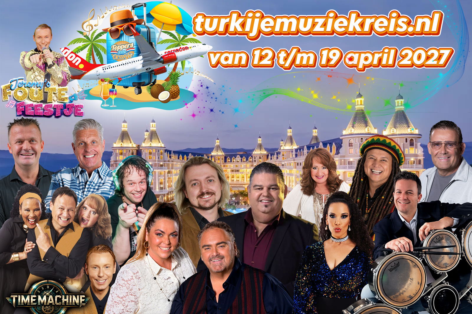 Toppers van Oranje, Haydarpasha Palace Muziekreis (CR) - Rondreizen Turkije
