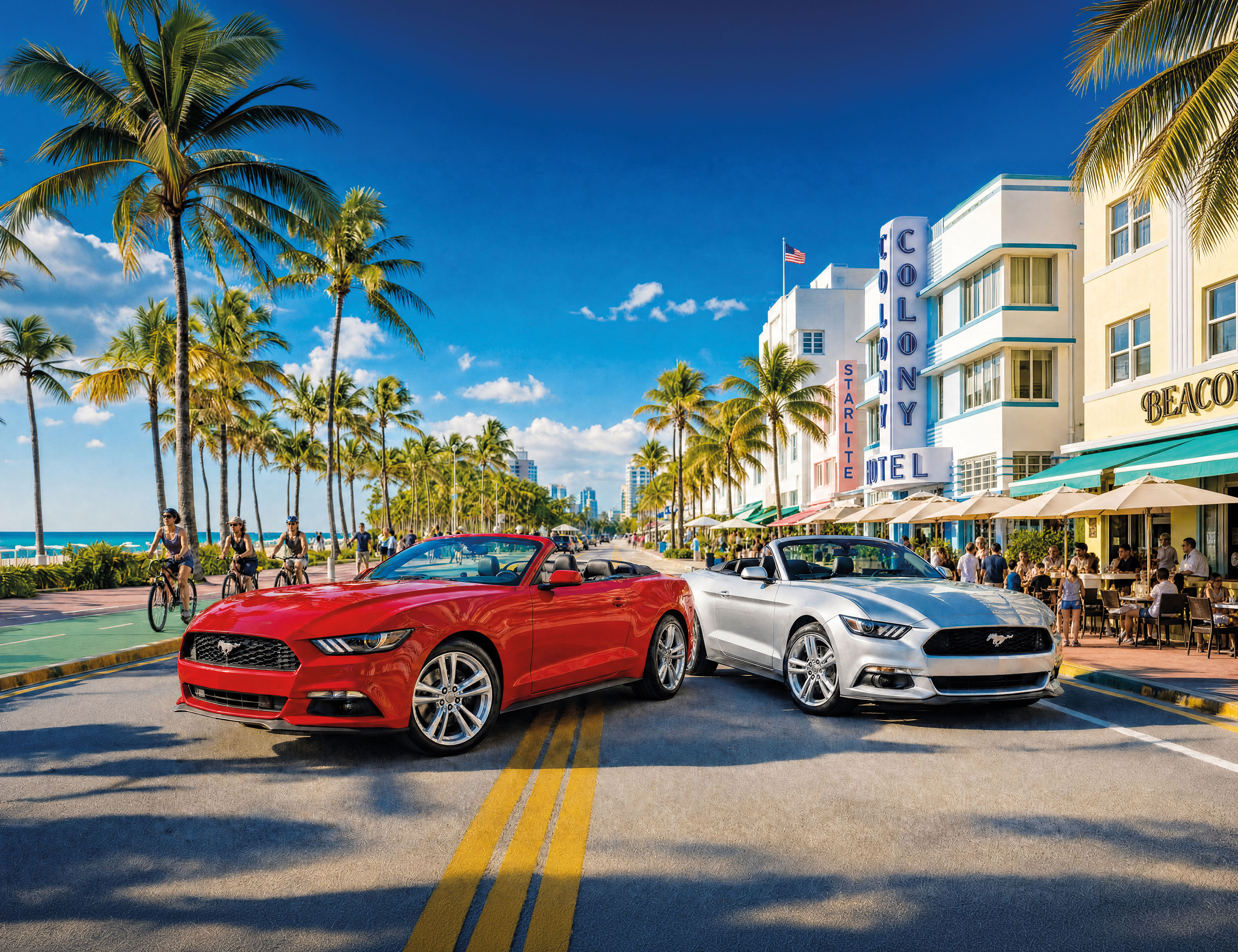 Fly & Go Corendon South Beach Miami, Miami, US
