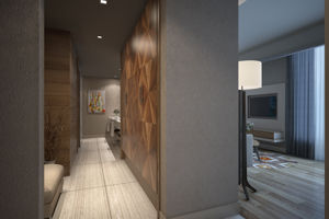 Woonvoorbeeld penthouse suite