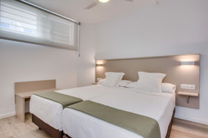 Woonvoorbeeld 2-kamerappartement of 3-kamerappartement (zijzeezicht)