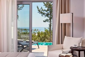 Woonvoorbeeld Superiorkamer Landzicht met prive zwembad (Summer)