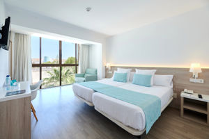 Woonvoorbeeld standaardkamer triple