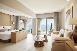 Woonvoorbeeld Junior suite bungalow panoramisch zeezicht