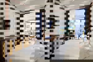 Woonvoorbeeld Junior suite zeezicht