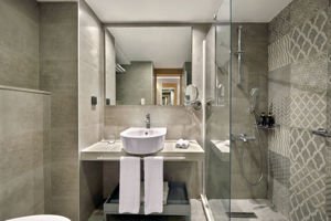Woonvoorbeeld Superiorkamer met bubbelbad