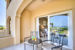 Woonvoorbeeld premium beach front kamer