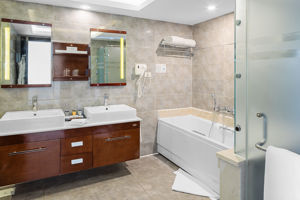 Woonvoorbeeld deluxekamer zeezicht