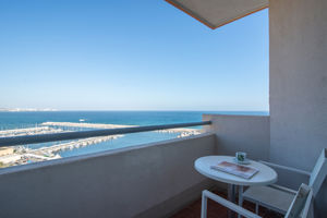 Woonvoorbeeld standaardkamer zeezicht