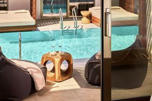 Woonvoorbeeld 2-persoonskamer Superior Swimup