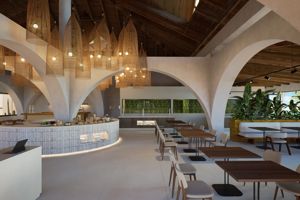 Artist Impression Gofio zwembad restaurant