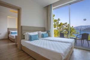 Woonvoorbeeld Familiekamer Standaard Zijzee- of Zeezicht