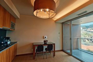 Woonvoorbeeld studio bergzicht