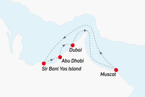 Cruise Dubai, Oman & Abu Dhabi